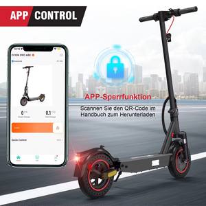 Entrepôt européen <span class=keywords><strong>Trottinette</strong></span> électrique EV10K Pro ABE pour adultes, <span class=keywords><strong>trottinette</strong></span> électrique pliable haute vitesse 25 km/h avec une autonomie de 35km - Product Image 6