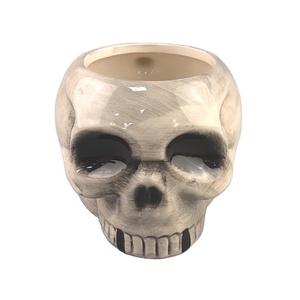 Novedades, Taza de Café Grande de Cerámica Pintada a Mano con Diseño de Máscara de Jason, Terror de Halloween, Cara Podrida, Libre de BPA, Apta para Alimentos - Product Image 3
