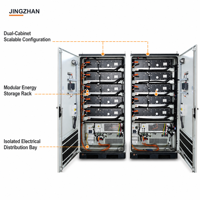 Armoire de batterie à refroidissement liquide de 372 KWH pour équipement de site minier et solutions d'alimentation hors réseau pour zones éloignées