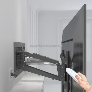 Hidden Electric TV Mount Up And Down TV Mount Remote Control TV Mount Fireplace