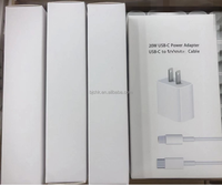 Pas besoin de taxe aux USA PD 20W adaptateur de prise américaine chargeur d'alimentation câble USB type-c Port adaptateur de chargeur mural pour iPhone 11.12.13.14