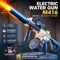 Pistol Air Otomatis Listrik Kapasitas Besar, Mainan Anak Laki-laki dan Perempuan, Bestseller Lintas Negara, Lucu