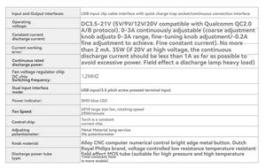 35W Konstantstrom-USB-Tester mit doppelter einstellbarer elektronischer Last - Product Image 4