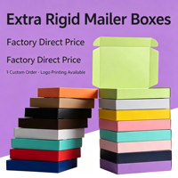 Cajas de Envío Coloridas con Logotipo Personalizado para Ropa, Cosméticos y Joyería