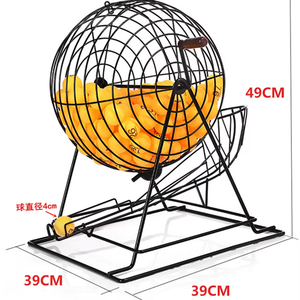 Máquina de <span class=keywords><strong>Bingo</strong></span> Metálica Extra Grande XCL, 200 Bolas, Máquina Manual de Lotería, Marcadores de <span class=keywords><strong>Bingo</strong></span>, Juegos de Mesa - Product Image 5