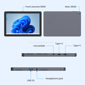 แท็บเล็ตพีซี 2-in-1 รุ่นใหม่ล่าสุดจาก Intel ขนาด <span class=keywords><strong>10</strong></span>.1 นิ้ว ระบบปฏิบัติการ <span class=keywords><strong>Windows</strong></span> 11 หน้าจอสัมผัส ตัวเครื่องโลหะ RAM 12GB SSD 256GB เหมาะสำหรับธุรกิจ - Product Image 6