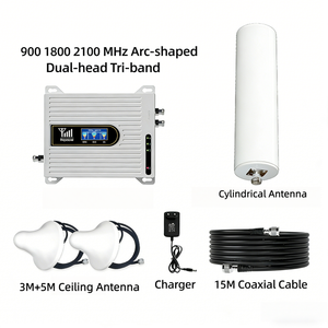 Kit <span class=keywords><strong>Amplificador</strong></span> <span class=keywords><strong>de</strong></span> <span class=keywords><strong>Señal</strong></span> <span class=keywords><strong>Celular</strong></span> para Múltiples Habitaciones, <span class=keywords><strong>5G</strong></span> 4G LTE 3G, Repetidor <span class=keywords><strong>de</strong></span> <span class=keywords><strong>Señal</strong></span> <span class=keywords><strong>Celular</strong></span> para Hogar, Casa, Apartamento - Product Image 5