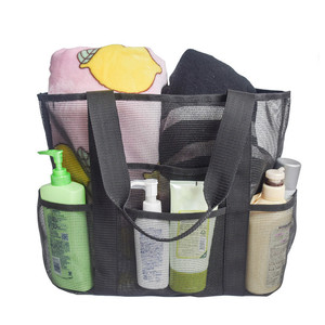 Beach Toiletries Bag Large Capacity Rectangle Travel Vacation Stripes Pattern <b>Shower</b> Essentials <b>Storage</b> Organizer - Product Image 2