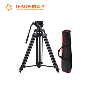 2018 Wholesale Professional Aluminum Video Camera Tripod And Heavy Duty Tripod 10Kg Payload With Fluid Head - Product Image 5