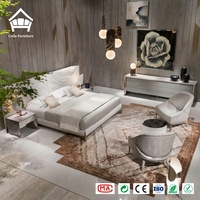 Meuble TV de luxe avec cadre doré, buffet brillant, credenza sur mesure tout-en-un pour toute la maison, mobilier haut de gamme pour hôtels et villas
