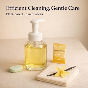 Custom Logo Eco-friendly Foaming <b>Hand</b> <b>Soap</b> Tablet Zero Waste <b>Refillable</b> <b>Hand</b> Wash <b>Soap</b> GMP Certified for European Market - Product Image 5