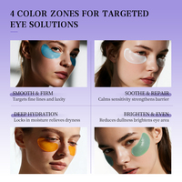 Masque pour les yeux en gel végétalien personnalisé en usine, enrichi en Vitamine C, Pépins de Raisin, Acide Hyaluronique, Rétinol, raffermissant et nourrissant pour peaux sèches, soin coréen