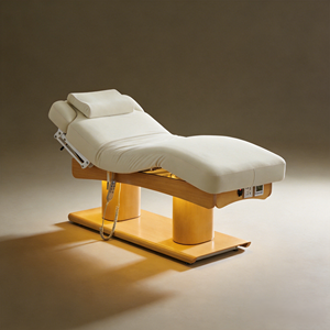 Lit de massage électrique en acier inoxydable avec chauffage à température constante, entièrement réglable, pour spa, esthétique, hôtel, salle de sport, chambre à coucher - Product Image 4