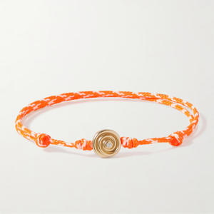 Braccialetto da Uomo Trendy Bohemien Regolabile in Corda di Cotone Intrecciata, Gioiello Estivo con Ciondolo Portafortuna dell'Amicizia <span class=keywords><strong>2026</strong></span> - Product Image 1