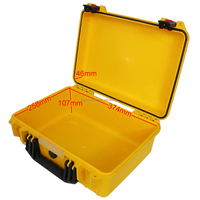 Caja de Herramientas de Plástico Duro PP para Almacenamiento de Equipo al Aire Libre, con Asa, Resistente al Agua y a los Golpes, para Protección de Equipos