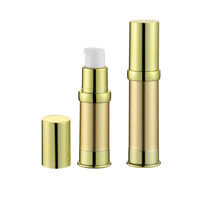 Empty 6ml 10ml Custom AS Cosmetic Toner Bottle Airless Pump Lotion Bottle