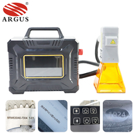 Máquina de Marcado Láser de Fibra Portátil de 20W/30W, Sino Galvo Programable, Compatible con DXF/PLT/AI, para Metal/Goma/Plástico