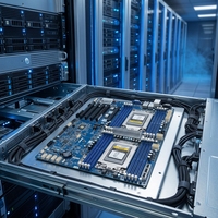 MZ72-HB2 Dual Socket SP3 DDR4 E-ATX TDP hingga 280W LGA4094 Motherboard Server untuk Prosesor Dual AMD Epyc Seri 7002/7003