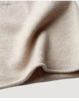 Bonnet unisexe en cachemire 100% tricoté uni, respirant et imperméable, 6 couleurs