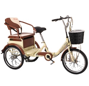 Tricycle adulte pliable de haute qualité à 3 roues, vélo à une vitesse avec vitesses, prix bas, trike, vélo adulte - Product Image 1