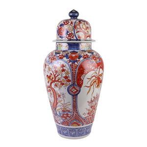 Cổ Trung Quốc Nghệ Thuật Deco Phong Cách Gừng Jar Bình Vẽ Tay Lớn Đền Jar Cho Trang Trí Nội Thất Cổ Điển Sàn Bình - Product Image 3