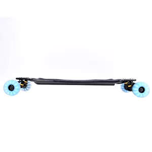 Skateboard électrique puissant avec télécommande LCD, 2022 V, entraînement Direct, 50.4 W, plateau en carbone élégant, nouveauté 3200