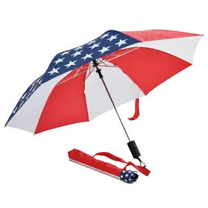 Tùy Chỉnh In Umbrella Mưa Folding Umbrella Với Logo In Bán Buôn