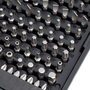 Ensemble de tournevis à main ultime de 234 pièces, acier au carbone de haute qualité, finition chromée, comprend des embouts de sécurité difficiles à <span class=keywords><strong>trouver</strong></span>, des micro-embouts - Product Image 6