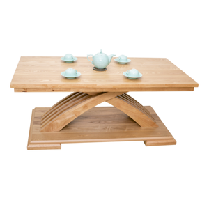 Mesa de centro moderna de madera de mediados de siglo, muebles para el hogar fáciles de montar con servicios OEM ODM para sala de estar y jardín - Product Image 6