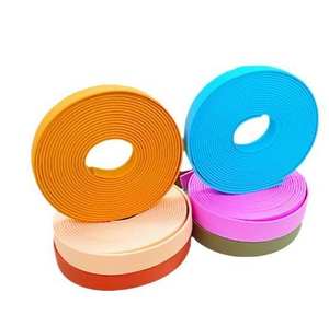 Accesorios de cuerda de tracción para perros de poliéster impermeable aceptados en fábrica al por mayor Collar para mascotas recubierto de PVC correas de textura en relieve - Product Image 5