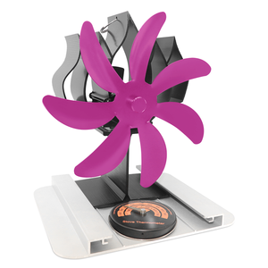 Ap02 — accessoire à 7 lames pour poêle à bois auto-alimentée, <span class=keywords><strong>ventilateur</strong></span> <span class=keywords><strong>thermoélectrique</strong></span> pour combustion du bois, nouveauté 2022 - Product Image 4