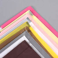 Sac à provisions d'emballage de remerciement en plastique poly avec poignée en PE-BD HDPE à impression personnalisée de haute qualité avec logo