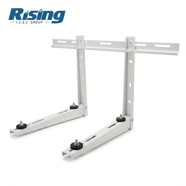 Hot Sale AC Hanger Custom-Made Folding Type Split Air Conditioner Wall Angle Steel Bracket Strong Bearing Capacity for 1-5 HP AC