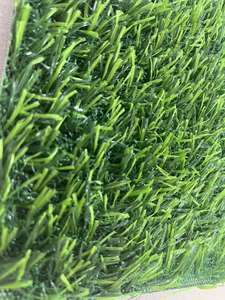 Gazon artificiel d'intérieur et d'extérieur, poils réalistes multicolores, matériau respirant - Product Image 2