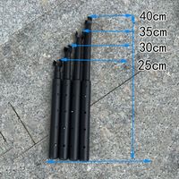 Nouveau 120 Élévateur de stand surélevé pliable et réglable en hauteur, à quatre vitesses, pour camping-car, stand de restauration et stand de marché nocturne, petit modèle