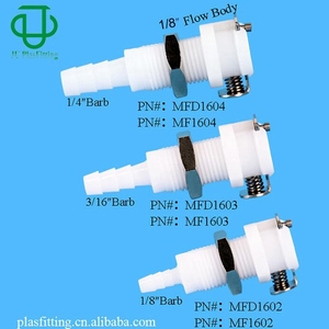 Pvdf <b>hose</b> fitting Pipe Fitting female Male NPT Thread Bend Shape Low Pressure quick release Plumbing Connector Injection Molding - Product Image 2