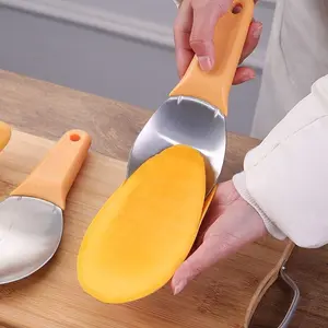 Hot Selling Multifunctional Fruit Spoon Meat Separation Household Mango Knife Watermelon Diced Dig Spoon Avocado Cutter Tool