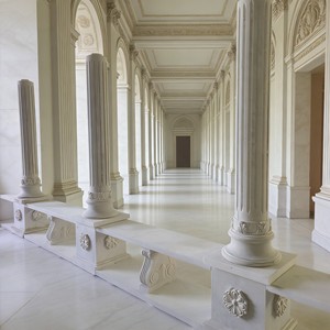 Piliers en pierre beige <span class=keywords><strong>d</strong></span>écoratifs pour jardin de villa, style européen, à l'ordre corinthien creux, personnalisables pour l'ingénierie - Product Image 3