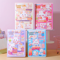 Carnet de couture Depai avec motif lapin de dessin animé mignon, 140*207mm, papier 80g, 36 feuilles, cahier d'exercices pour étudiants, OEM, vente en gros, personnalisé