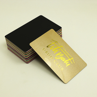 Cartes de visite magnétiques en PVC doré de luxe avec estampage à chaud au laser, impression offset, produit en plastique pour programme de fidélité VIP