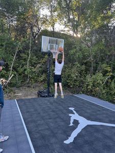 <strong>3x3</strong> Basketball Court PP Interlocking Flooring <strong>Tiles</strong> Anti-Slip Waterproof Outdoor Backyard Quick Assembled Sport Court Mat - Product Image 6