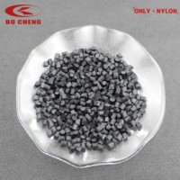 Granulés de nylon PA66 GF50 V0 FR ignifuges, pastilles plastiques pour moulage et applications en fibres