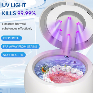 Limpiador Ultrasónico Dental ODM de 200 ml, Limpiador Ultrasónico para Retenedores con UV para Aparatos Ortodóncicos, Alineadores y Cabezales de Cepillos de Dientes - Product Image 3