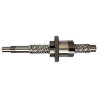 Sekrup Bola CNC SFU1204 C7 dengan Panjang 200-600/3000mm, Material Baja, Termasuk Nut Bola & Komponen Bantalan