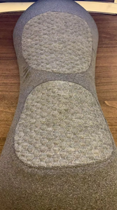 Oreiller de massage électrique en mousse à mémoire de forme avec chaleur et vibrations <span class=keywords><strong>pour</strong></span> le soutien lombaire et de la colonne vertébrale - Product Image 5