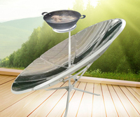 Cuisinière Solaire 4US Modèle 003-Four Solaire Parabolique Portable Aluminium Durable 6005-T5 Installation Rentable Concentrée