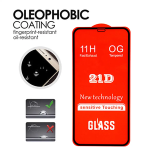 Protector <span class=keywords><strong>de</strong></span> pantalla completa 21D 9H HD para teléfonos móviles <span class=keywords><strong>de</strong></span> la serie Tecno/Infinex, película <span class=keywords><strong>de</strong></span> pantalla <span class=keywords><strong>de</strong></span> radianes 3D antichoque - Product Image 4