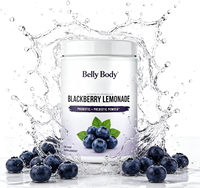Teh Pelangsing Campuran Lemonade Blueberry Rasa Skinny dalam Botol untuk Dewasa Tanpa Gula Tambahan