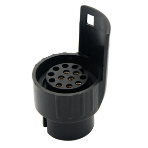 European Style <b>Trailer</b> Plug 7 Pin To 13 Pin Adapter Ea1731 ABS Material Plug In Connection - Product Image 5
