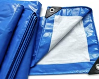 Bâche en PE bleue imperméable, directement de l'usine, pour couverture extérieure
